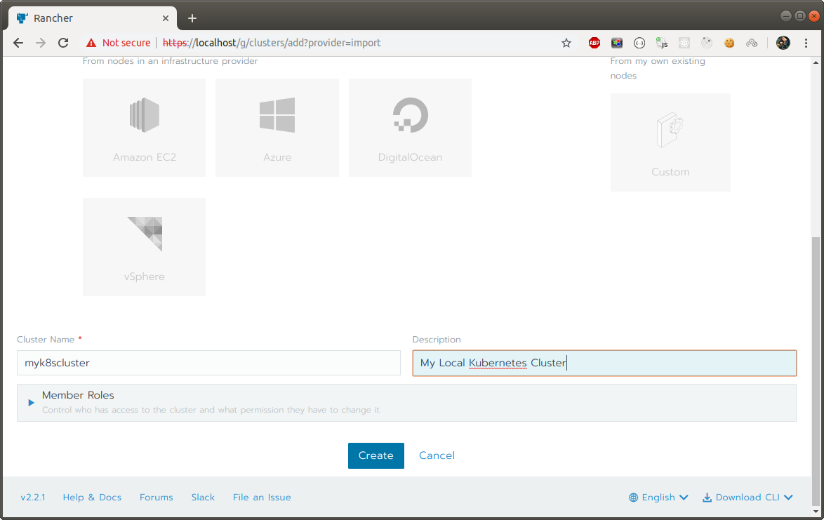 kubernetes GUI Rancher