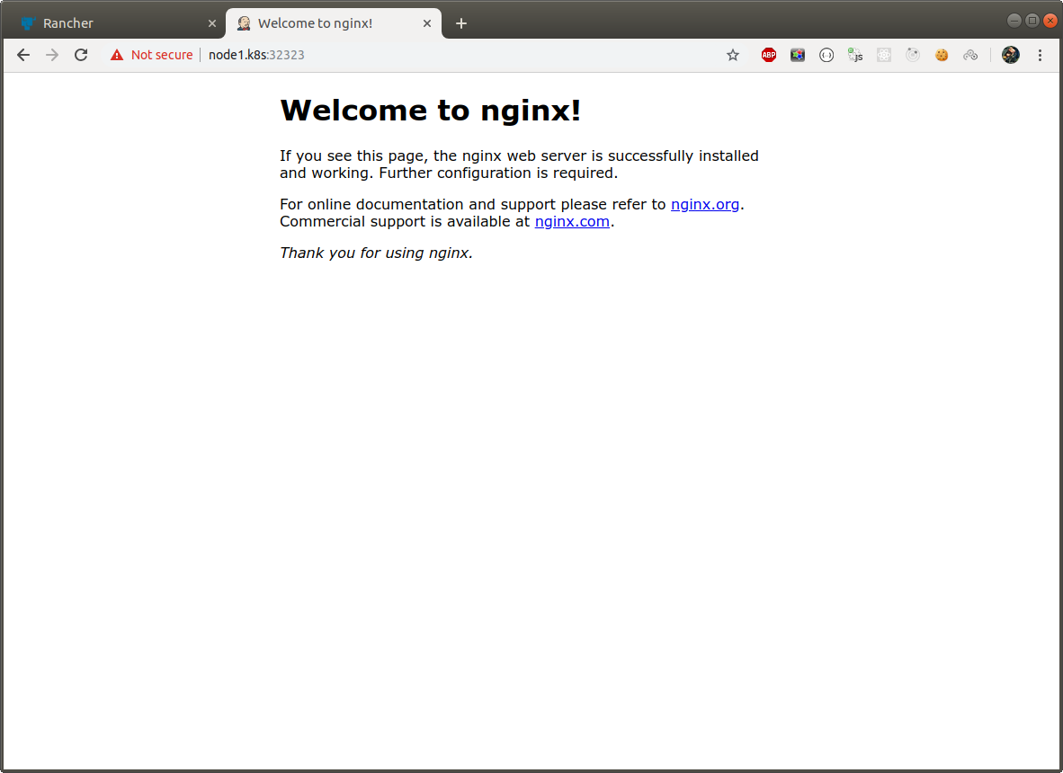 kubernetes GUI Rancher