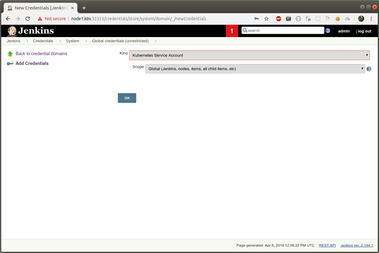 kubernetes Helm Jenkins