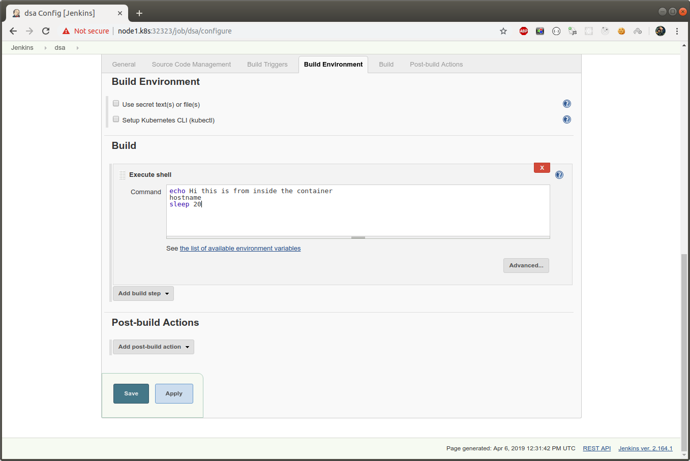 kubernetes Helm Jenkins