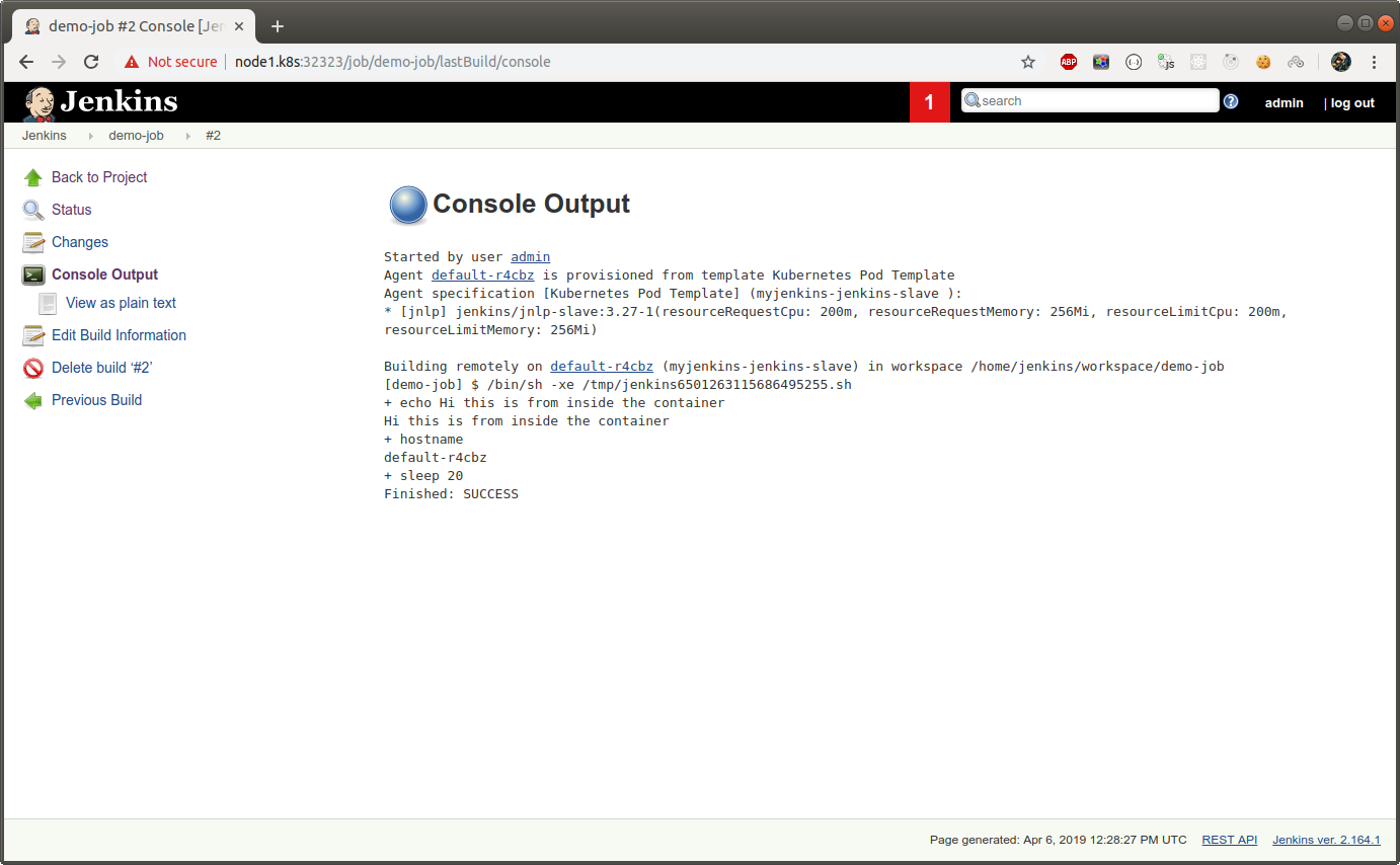 kubernetes Helm Jenkins