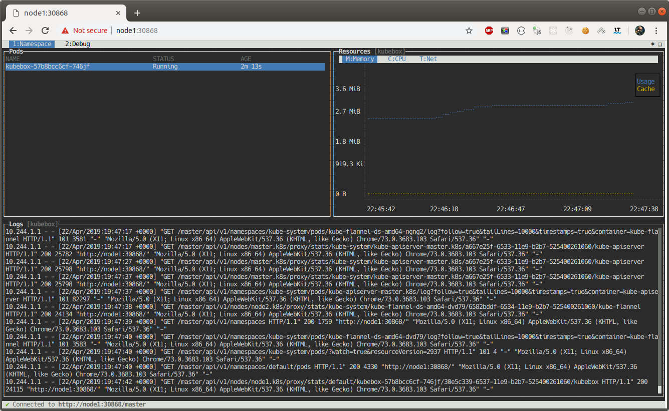 KubeBox Web